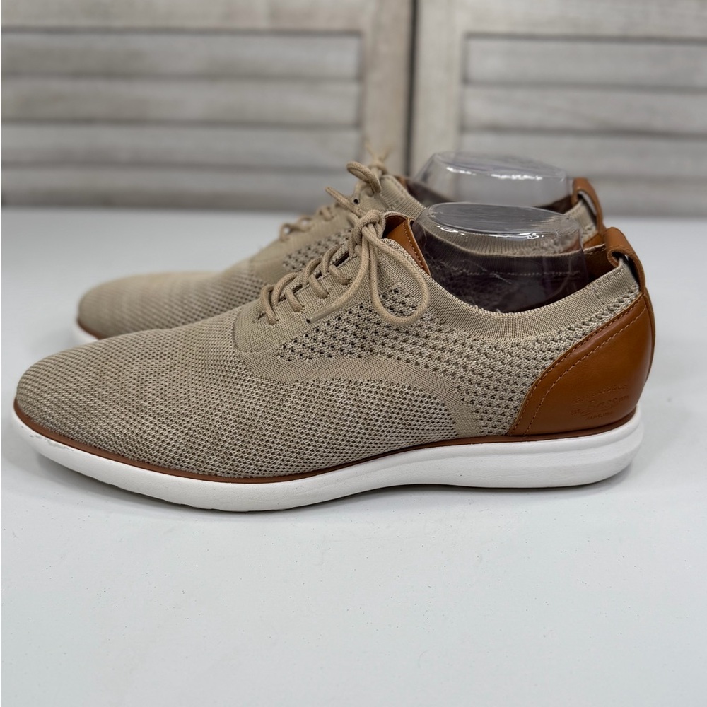 G.H. BASS Men's Connor 2 Tone KT Casual Oxford Shoe Tan-11 - Picture 2 of 7